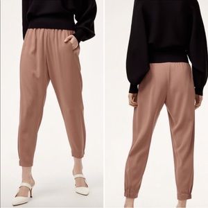 Aritzia Babaton Dexter Pants in Nutmeg